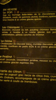 Le Draveur Cookerie menu