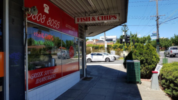 Harry's Take Away Fish & Chips outside