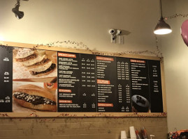 La Monarca Bakery menu