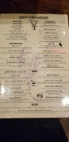 Off The Hook menu