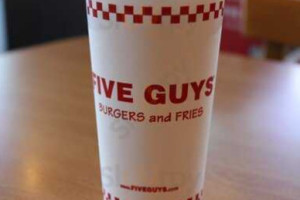 Five Guys Burgers Fries food