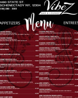 Vibez And Lounge, Llc. menu