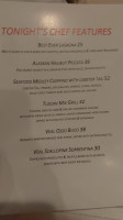 Tomaso's menu