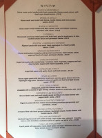 Trattoria Positano menu