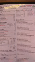 Tom's Sushi House menu