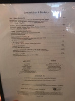 The Dram Shop menu