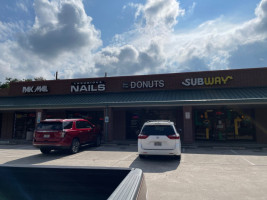 Snowflake Donuts food