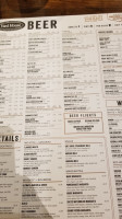 The Yard House Restaurant menu