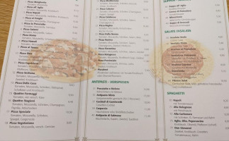 Pizzeria Giovanni menu