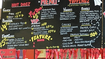 Flydogz menu