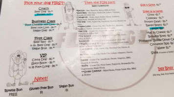 Flydogz menu