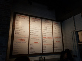 Buckhorn Bbq menu