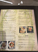 Kin Thai Sushi menu