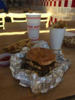 Five Guys Burgers Fries food