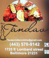 Tandav Indian Cuisine food