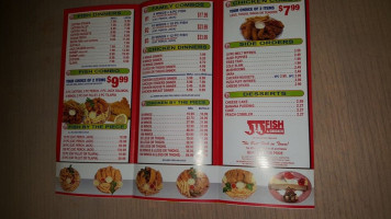 J J Fish Chicken menu