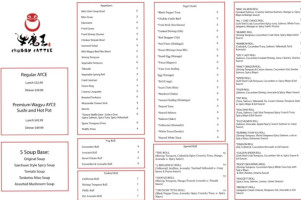 Chubby Cattle Denver menu