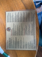 The Diner menu