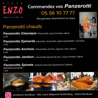 Pizza Enzo food