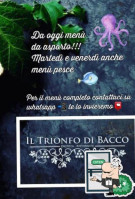 Il Trionfo Di Bacco Enoteca, food