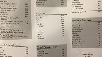 Hungry A menu