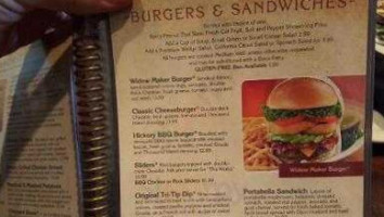 Claim Jumper Concord menu