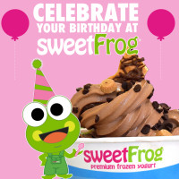 Sweet Frog Premium Frozen Yogurt food