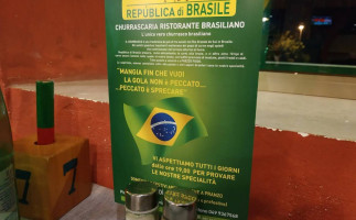 Republica Di Brasile menu