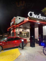 Checkers outside