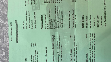 Kissler Trucking menu