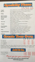 Berro's Pizzeria menu