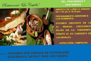 Lacapilla food