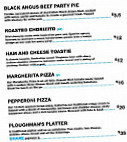 Helvetica menu