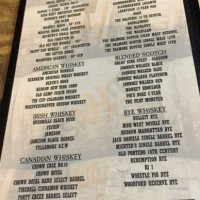 Double Barrel Grill menu