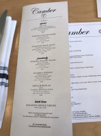 Camber menu