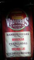 Vaqueros Burguer food