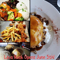 Lava Rock Grill food