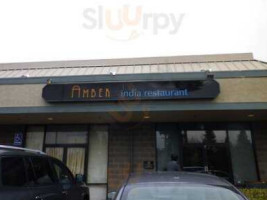 Amber India outside