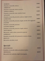 Perbacco Pub Di Favagrossa Diego menu