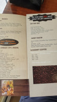 Boomerang Bagels menu