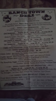 Ranch Town Liquor menu