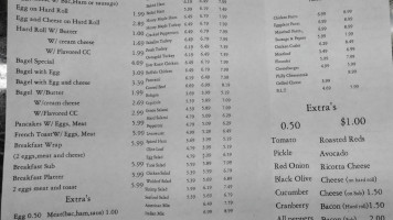 Terri's Market Deli menu