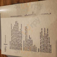 Niku Steakhouse menu