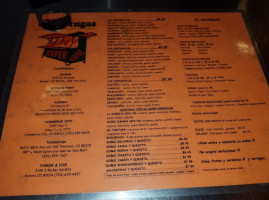 Las Tortugas menu