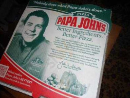 Papa Johns Pizza menu