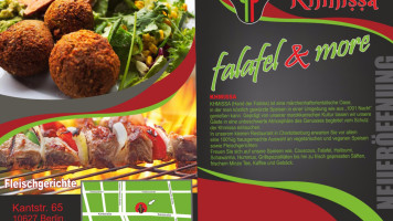 Khmissa falafel & more food