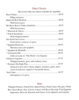 Beacon 443 menu