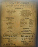 Miss Anna's On Towson menu