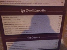 Pizza Del Sol menu