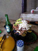 Los Molcajetes food